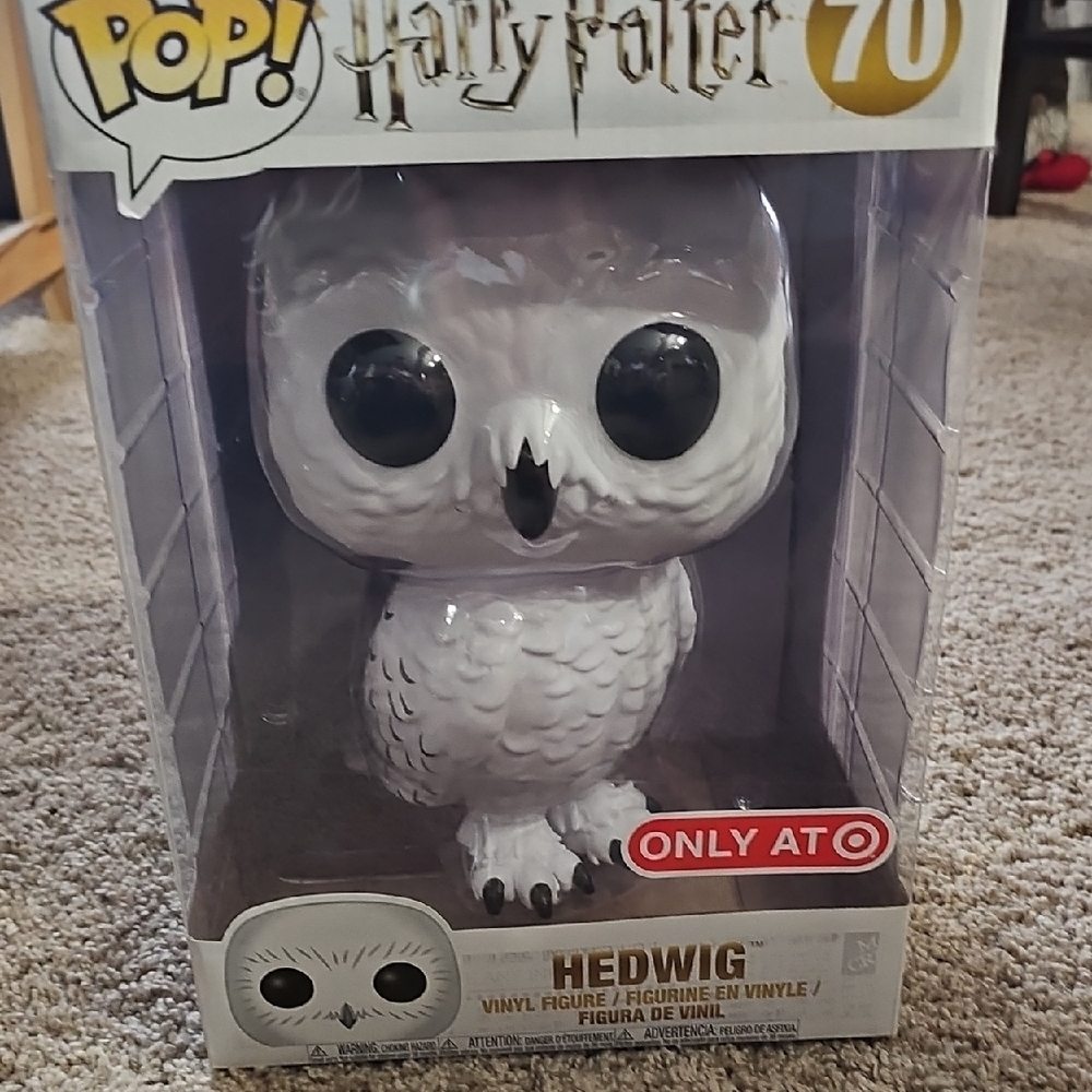 Funko Pop! Harry Potter Hedwig Vinyl Figure - White and Black
